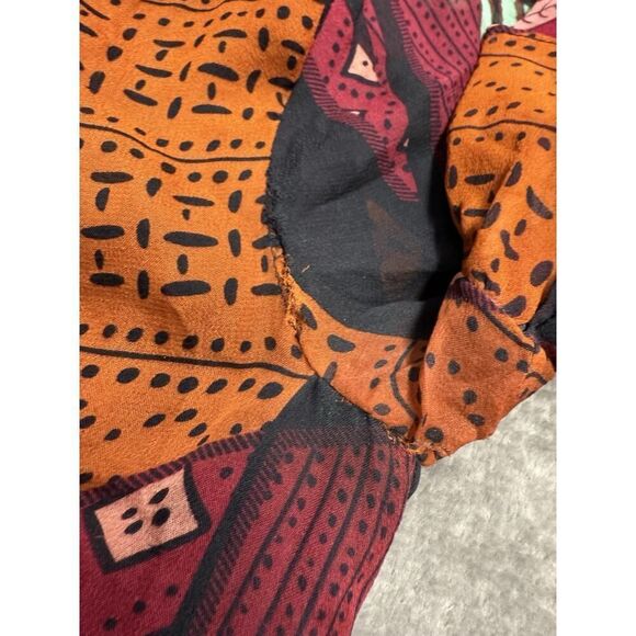 Diane von FurstenbergβSilk Patchwork Maxi Dress - Size 4 (US) - Picture 12 of 16